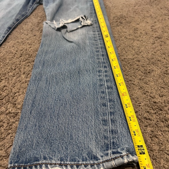 Vintage Levi’s 501 WPL 423 Button Fly Blue Light Wash Jeans Men Women Sz W30 L30 - Picture 8 of 13